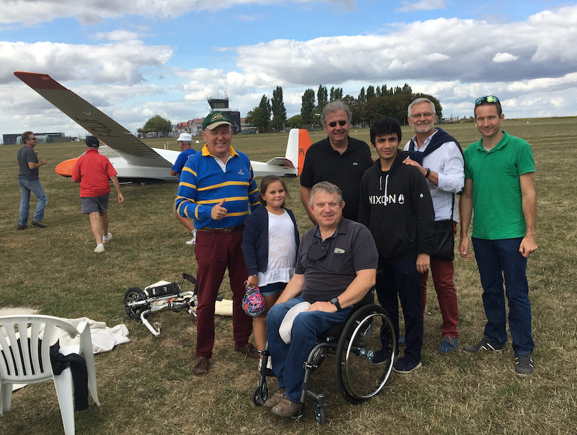 Sortie ACSF en planeur à Compiégne