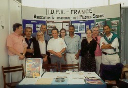 participation (stand) de l'aeroclub-sourds au salon SAGEL à Lognes-Emerainville