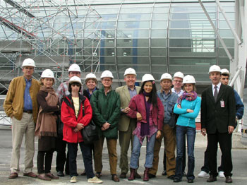 Visite de l'aéroport CDG à Roissy