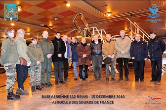 Visite ACSF-ASF de la BA 112 Reims