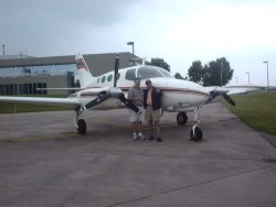 Tibor Falk et son biréacteur Delfin