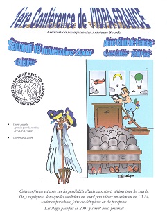 1ère conférence des Aviateurs Sourds à l'Aéro-Club de France