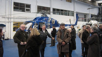 Visite ACSF de l'héliport de Paris