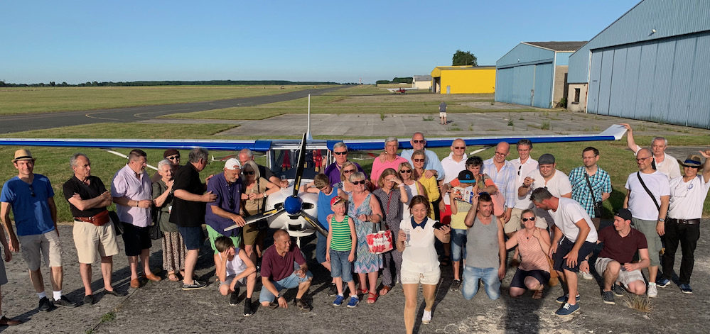 Membres ACSF lors de la journée ULM à Coulommiers 2019