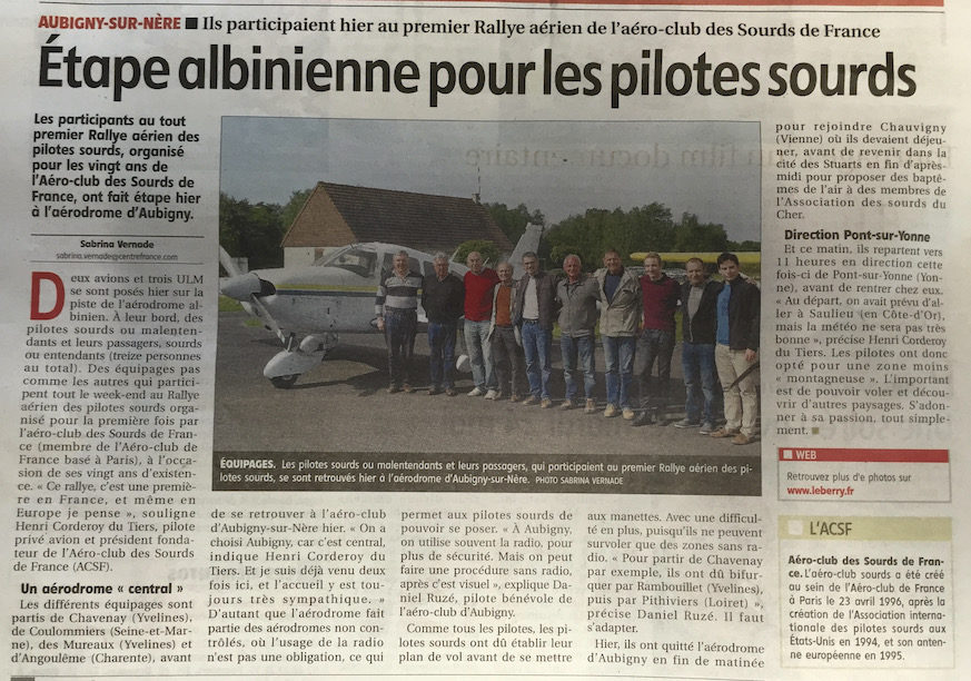 Presse 1er Rallye ACSF