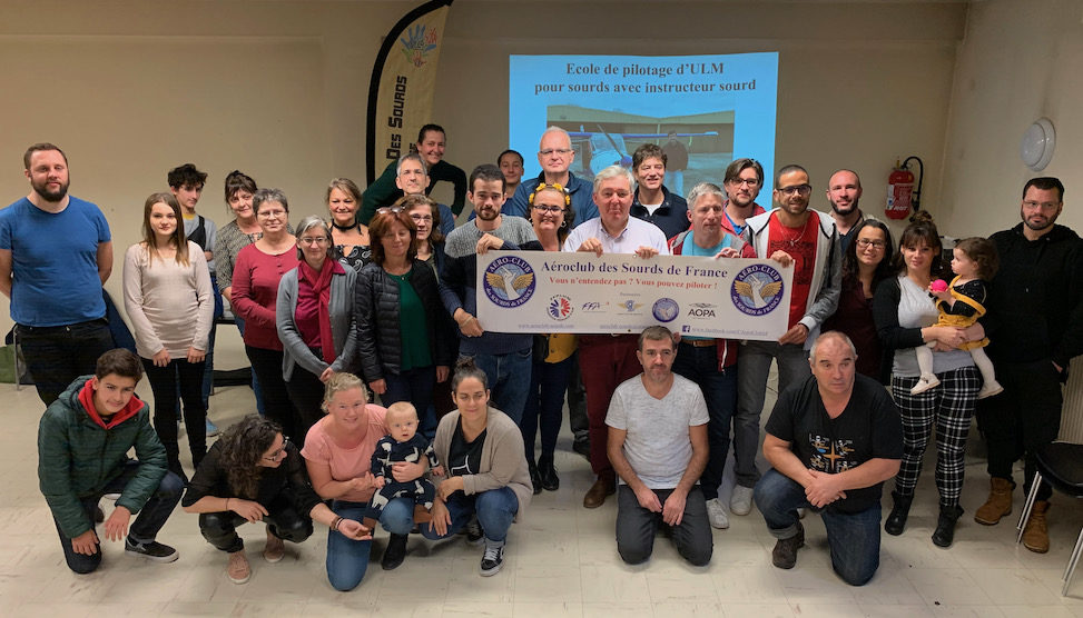 Conférence Pilotes sourds à DLS95 à Cergy